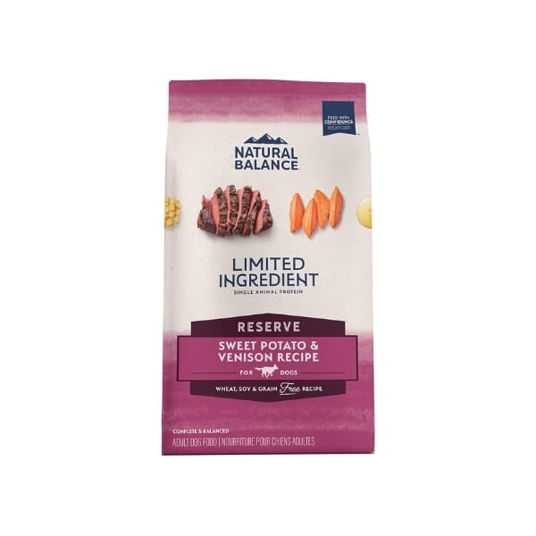 Natural Balance Limited Ingredient Reserve Grain-Free Sweet Potato & Venison
